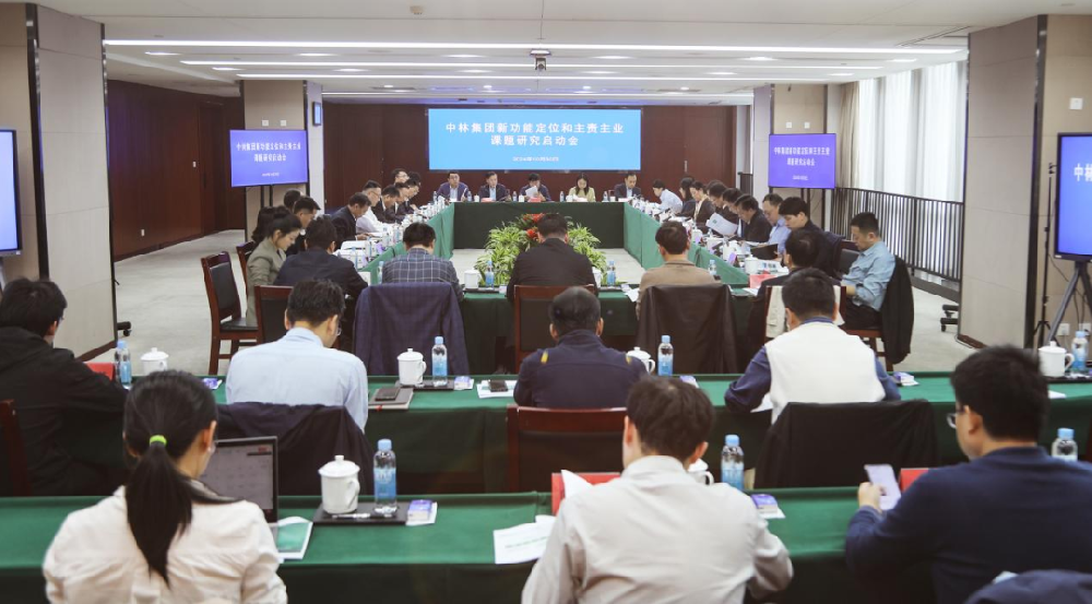 國務院國資委聯合有關部委召開中林集團新功能定位與主責主業課題研究啟動會