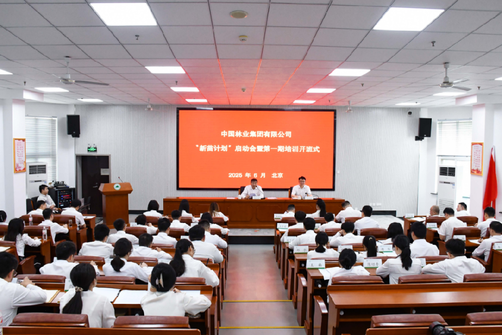 新苗破土 未來可期│中國(guó)林業(yè)集團(tuán)組織召開“新苗計(jì)劃”啟動(dòng)會(huì)暨第一期培訓(xùn)開班式