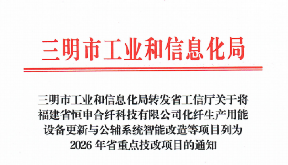 永安林業尾氣治理系統升級改造項目入選2026年省重點技術改造項目